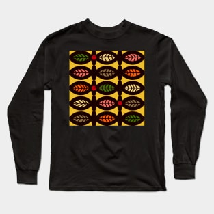 Graphic pattern with autumn leafs Long Sleeve T-Shirt